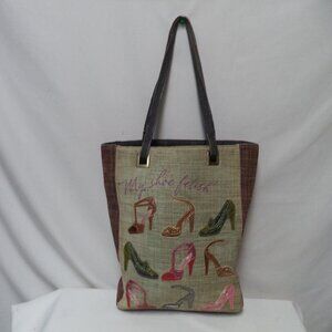 Spencer & Rutherford Australia Embroidered Old Mother Hubbard shoulder bag purse